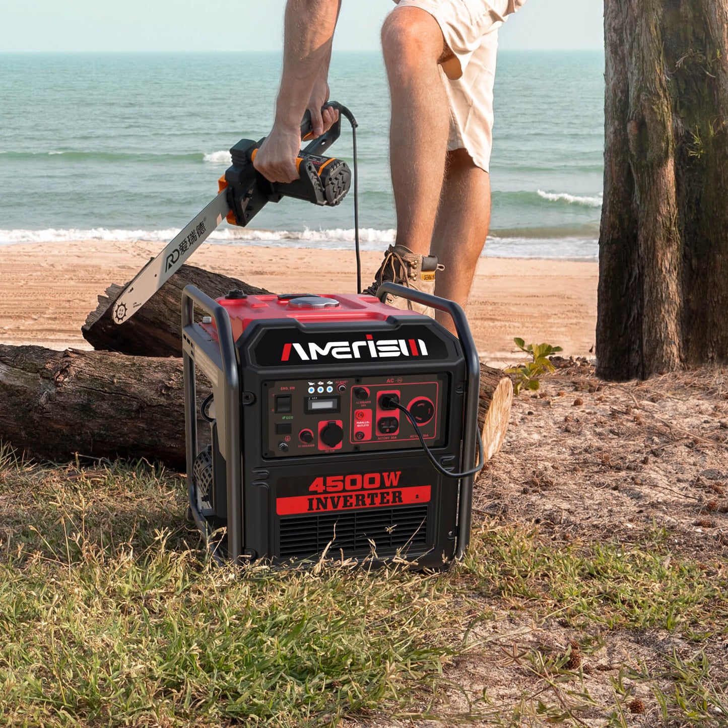 4500W Inverter Gas Generator AM5040-W