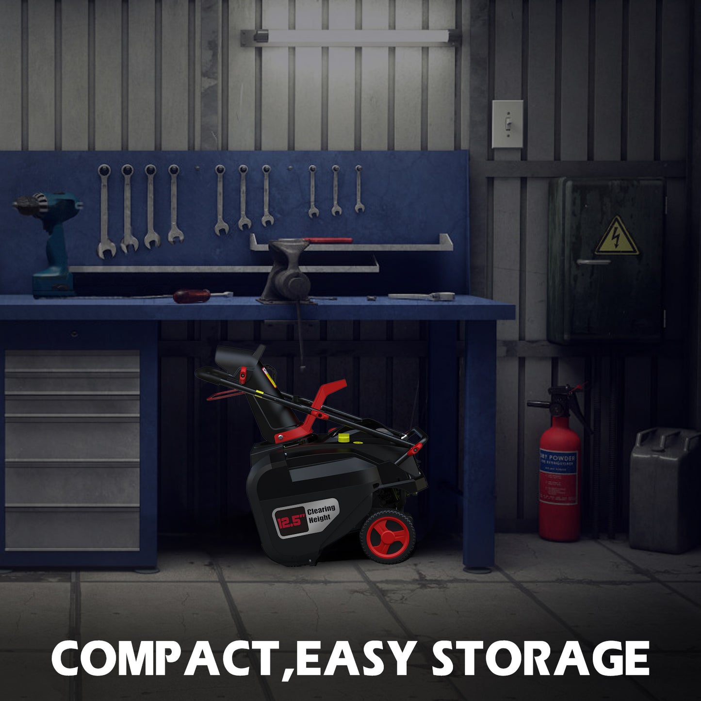 21" Gas Snow Blower, 212 cc, Single-Stage , AM7006A-W