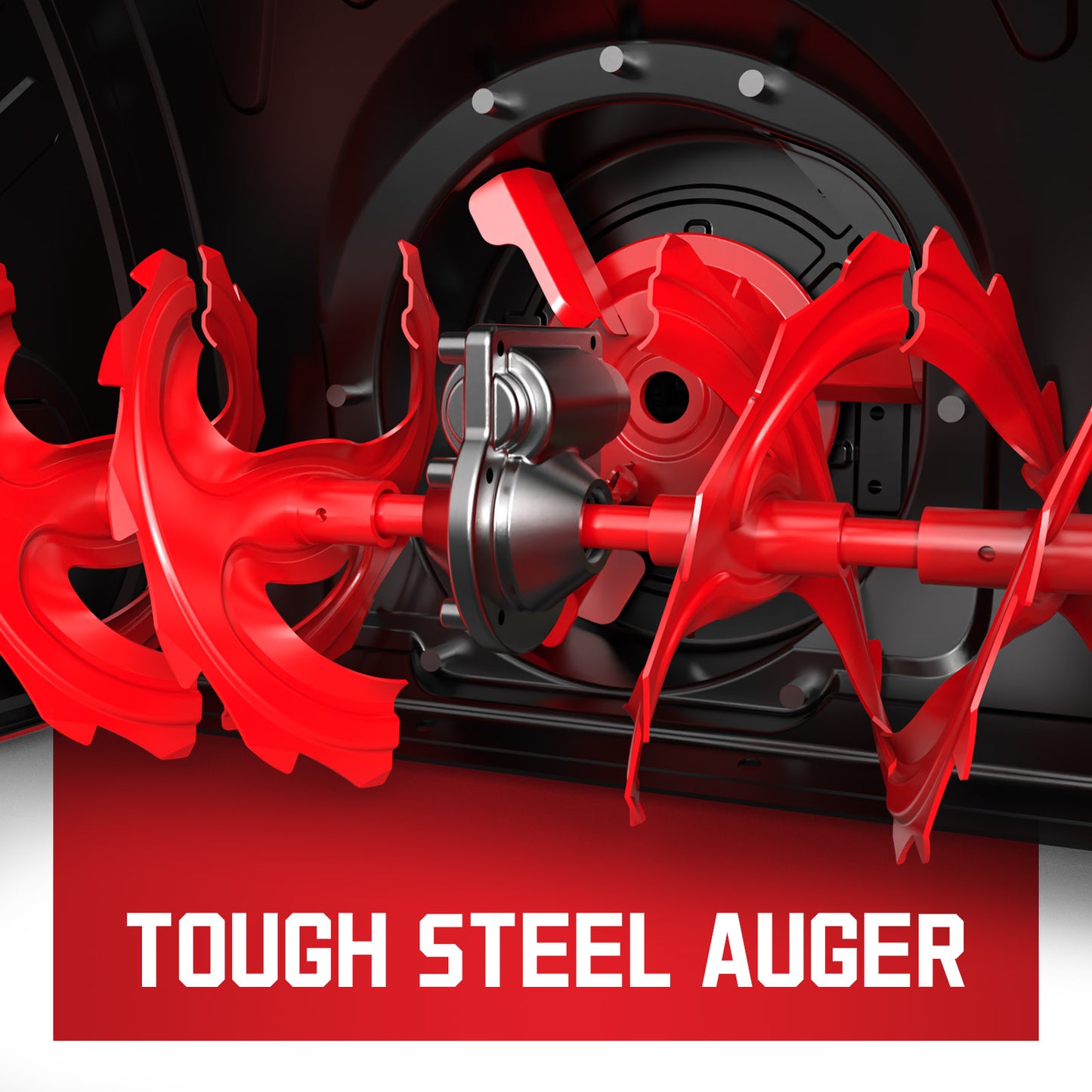 26" 212cc Self-Propelled Gas Snow Blower, AM7019B-W