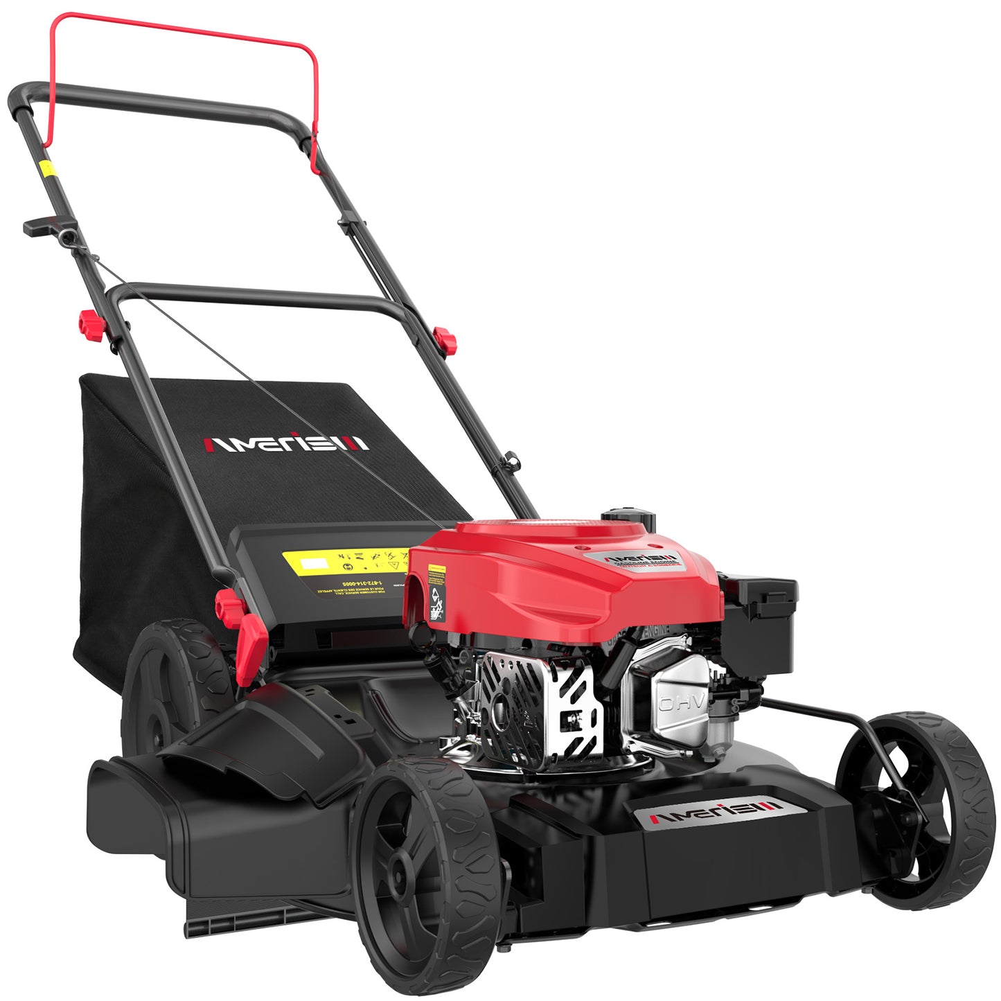 21" 144cc 3-in-1 Gas Push Lawn Mower AV8621P1